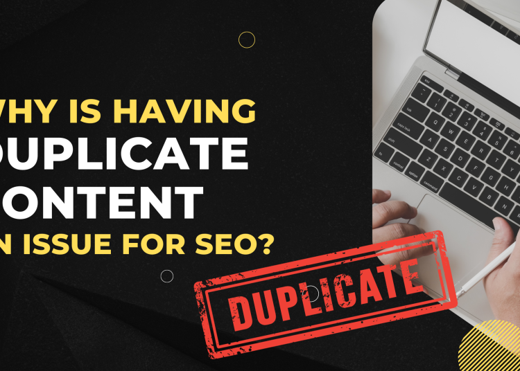 why is having duplicate content an issue for seo